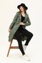 Women's Summer Mid Length Trench Coat - 7