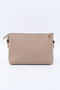 Mink Shk226 Faux Leather, Zippered 3 Compartment Hand, Arm and Shoulder Bag - 3