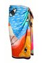 Elena Rainbow Patterned Multicolored - Non-Show Shiny Fabric - 95*145 cm Size - 5