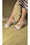 Melinta Cross Strap Women's Thick Heeled Shoes - 2