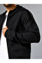 Basic Sports Hooded Sweatshirt Zippered Light Fabric - 5