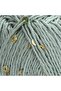 Cotton Gold Paillettes - Knitting Yarn Green-7113 - 2