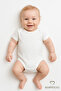 3-Piece 100% Cotton White Short Sleeve Baby Bodysuit Set |   0-3 Months - 24 Months |   Unisex Summer Bodysuit - 2