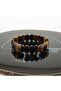 Certified Tiger Eye Natural Stone Rolex Bracelet - B259 - 2