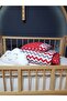 6 piece baby sleep set - 95x135 quilt, pillow, sheet, cloud pillow gifted - 6