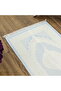 Gift Silk Nur Taffeta Prayer Rug Navy Blue 68X110 cm - 200 Gr - 3