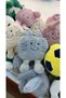 Children's Cute Plush Emoji Pillow Play & Sleep Companion Cream 35 cm - 5