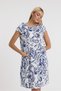Women's Dress - Muslin Shawl Pattern Milano Dress - 3065 - 5