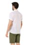 Men's Shirt Collar Short Sleeve Linen Shirt - 4510 - 7