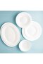 12 Pcs Opal ware Dinner set 4 Dinner plate 4 Dessert plate 4 Bowls Dishwasher Microwave safe