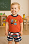 Boy's Shorts Summer 2-Piece T-Shirt Shorts Set 100% Cotton
