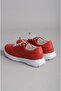 Seç N111 Genuine Leather Women's Sports Shoes Red - 5