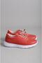 Seç N111 Genuine Leather Women's Sports Shoes Red - 3