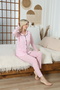 Women's Buttoned Long Sleeve Pajama Set - 2