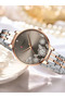 9068 Flower Women's Quartz Watch 30M Waterproof Stainless Steel Ladies Watch - 2