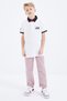 White Air Written Standard Fit Polo Neck Boys T-Shirt - 10894 - 5