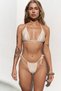 Cahya Tie-Up Beige Bikini Bottom - 3