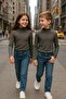 Turtleneck Kids Body Anthracite |   Girl - Boy Unisex | - 4