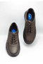Inside Out Genuine Leather Shoes Ms67001 Men's Comfort Brown Shoes Medical Insole