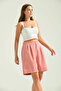 Women's Powder Long Basic Fabric Shorts - 4