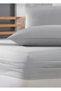 Akarca Home Ranforce Baddal Oversized Pillowcase with Cover Elastic Sheet Set (Light Gray) - 3