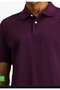 Men's 100% Cotton Polo Jacquard Collar Pique T-Shirt - 3