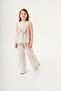 Ribbon Detailed Girl's Suit 3834 - 4