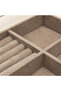 Caroline Medium Size Leather Jewelry Box Lusterloc ™   Lined - 2