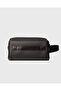 Shaving and Makeup Travel Bag Unisex |   1018 Black Vegan Leather - 6