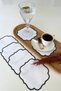 Embroidered Coffee Napkin 6 Pieces Cocktail Napkins & Coasters & Presenters - 5