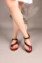 Lixof Thumb Flip Flops Vaketa Sandals Red