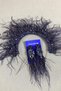 Sirius Crystal Beaded Feathered Bridal Henna Crown and Earring - 3