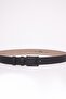Men's Set of 2 4 cm Brown 4 cm Black Sports Belt - 2