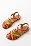 205-02 Multi Orthopedic Genuine Leather Women's Sandals - 4