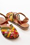 205-02 Multi Orthopedic Genuine Leather Women's Sandals - 5