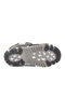 Navy Blue Gray Velcro Boys Sandals - 5