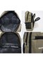 Canvas Fabric Backpack, School Bag, Travel Bag, Sports Bag, (Khaki) - 4
