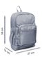 Kids Color Block Patterned Four Compartment School Backpack 23775 - 5