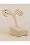 Elysia Convex Curved Spiral Earrings - 3