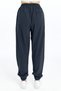 Women's Baggy Parachute Fabric 3-Pocket Sweatpants with Hidden Zipper and Elastic Legs - 5