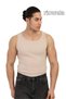 Men's Sports Singlet - Cotton Stretchy Sports Cut - 3