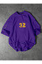 Unisex Men/Women 32 Basket Custom Printed Oversize Cotton T-Shirt Tee Shirt - 2