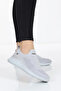 Unisex Ice Gray Flexible Breathable Walking Lightweight Knitwear Shoes - 2