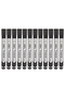 Deli EU00220 Whiteboard Marker, Black, 12PCS – For Office, Classroom & Meeting Use - 2