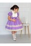 Pansy Lilac Vintage Baby Girl Dress,Birthday Dress,Photo Shoot Dress,Suitable for 0-12 Years Old - 2