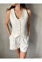 Double Fabric Vest Shorts Double Set - 4