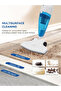 2 in1 Vacuum Cleaner 650W Upright Vacuum Cleaner Portable Handheld Vacuum Cleaner,White - 5