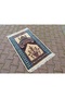 Velvet Prayer Rug 69 X 106 cm Medina and Life Tree Model with Magnificent Prayer, Soft Zero Product Tmr