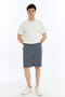 Men's Parachute Fabric Casual Woven Bermuda Shorts with Side Pockets - 6