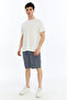 Men's Parachute Fabric Casual Woven Bermuda Shorts with Side Pockets - 4